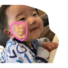 [LINEスタンプ] babykun sutanpuの画像（メイン）