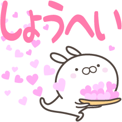 [LINEスタンプ] ☆☆しょうへいへ送る愛☆☆