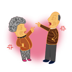 [LINEスタンプ] oldman old peopleの画像（メイン）