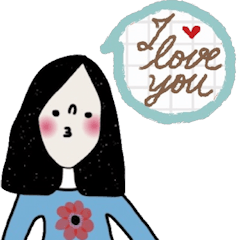[LINEスタンプ] Miss Mary, A Working Woman (English)の画像（メイン）
