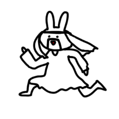 [LINEスタンプ] 石油王なうさぎ