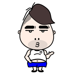 [LINEスタンプ] Mr. F