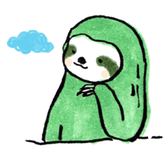 [LINEスタンプ] sloth daily