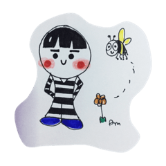 [LINEスタンプ] Buddy cartoon