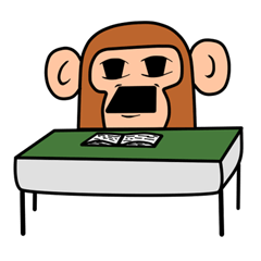 [LINEスタンプ] Pete monkey