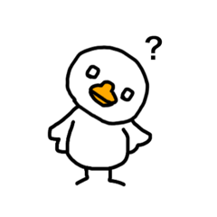 [LINEスタンプ] 白目の鳥