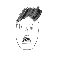 [LINEスタンプ] RAKUGAKI-face