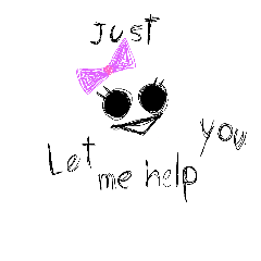 [LINEスタンプ] let me help you