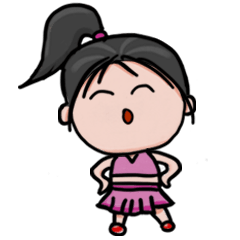 [LINEスタンプ] Cindy Girl-Basic