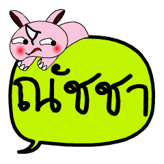 [LINEスタンプ] My name is Nach Cha V.2