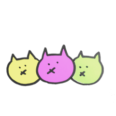 [LINEスタンプ] さんぴき