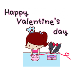 [LINEスタンプ] shelliemay's Valentine's Day