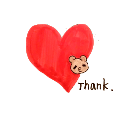 [LINEスタンプ] Cute bear.t