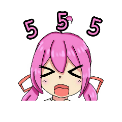 [LINEスタンプ] Shiina the naughty girl