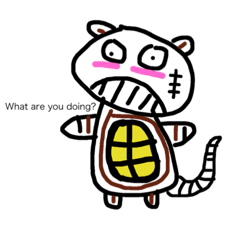 [LINEスタンプ] Freaky comic