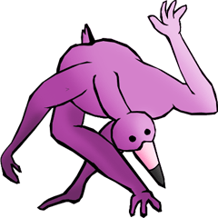 [LINEスタンプ] Flamingosan