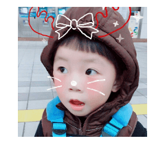 [LINEスタンプ] cute boy 01