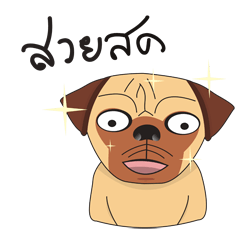 [LINEスタンプ] BB The Pug [Animation]