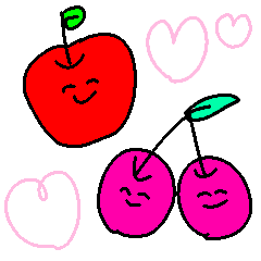 [LINEスタンプ] Fruit cute sticker