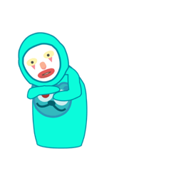 [LINEスタンプ] Jello Blue