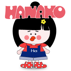 [LINEスタンプ] Hanakoのココロの声