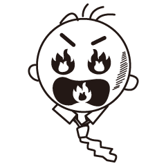 [LINEスタンプ] Salary man's emotion