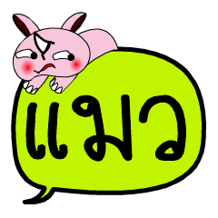 [LINEスタンプ] My name is Maew V.2