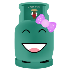 [LINEスタンプ] Gassy Girl