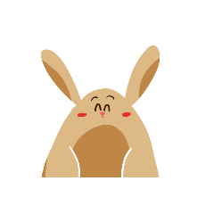 [LINEスタンプ] CHUBBY BUNNYs