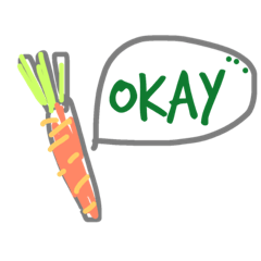 [LINEスタンプ] Carrot cute