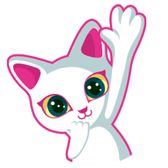 [LINEスタンプ] Cats from the moon