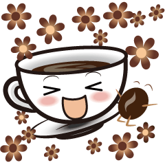 [LINEスタンプ] Coffee Doll