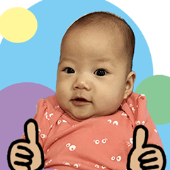 [LINEスタンプ] Baby stamp for petの画像（メイン）