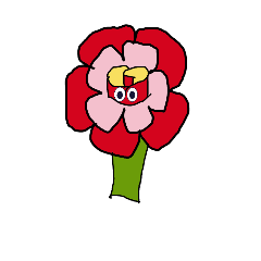 [LINEスタンプ] FLOWER CARTOON