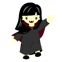 [LINEスタンプ] Bocih the Little Vampire