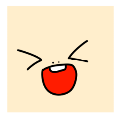 [LINEスタンプ] Say as face