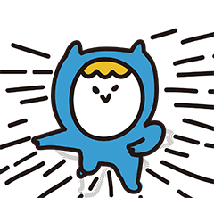 [LINEスタンプ] Ning's-A happy day