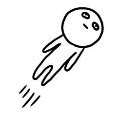 [LINEスタンプ] 無気力氏