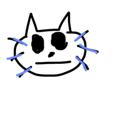 [LINEスタンプ] Cat Cat What