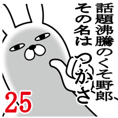 [LINEスタンプ] つかさが使う面白名前スタンプ25