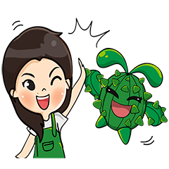 [LINEスタンプ] Jibi Cactus