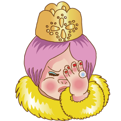 [LINEスタンプ] Stupid princess