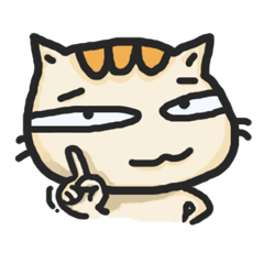 [LINEスタンプ] Sanjo Cat