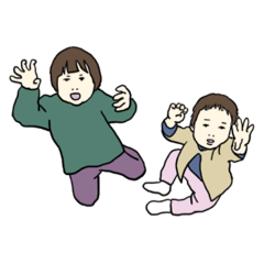 [LINEスタンプ] 愉快なちびっこたち2