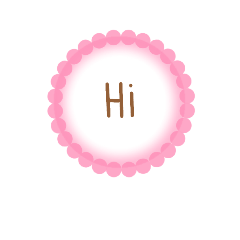 [LINEスタンプ] Hay！pink