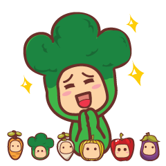 [LINEスタンプ] BrooccoliandFriends