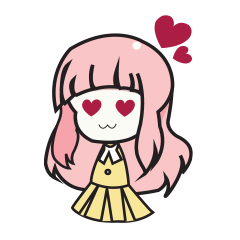 [LINEスタンプ] Pinkie Pinkie