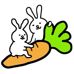 [LINEスタンプ] 子育てウサギのウサコダ2