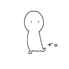 [LINEスタンプ] Short white legs