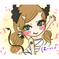 [LINEスタンプ] 悪魔ちゃん(日常Ver.)